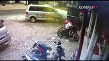 Terekam CCTV! Aksi Pria di Sukabumi Berpura-pura Belanja di Mini Market Sebelum Mencuri Sepeda Motor