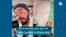 J Balvin sorprende a niño que recibió críticas en TikTok por usar tenis “pirata” del cantante