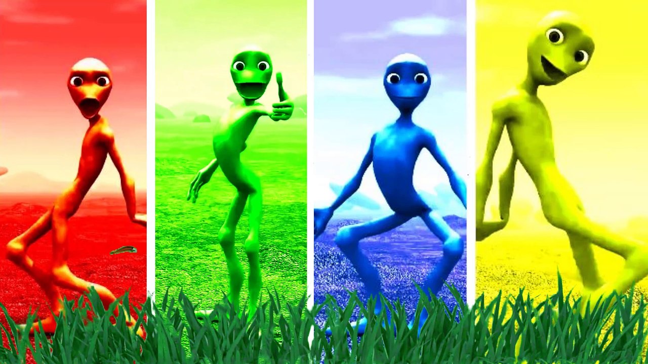 El Chombo Dame Tu Cosita Colors Challenge | Alien Dame Tu Cosita Learn Colors