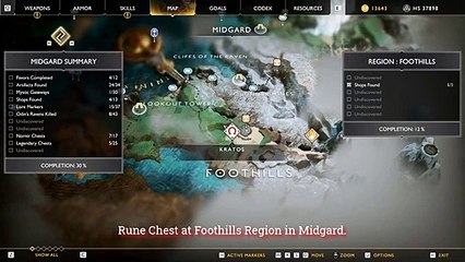 Rune Chest Puzzle (Midgard, Foothills)