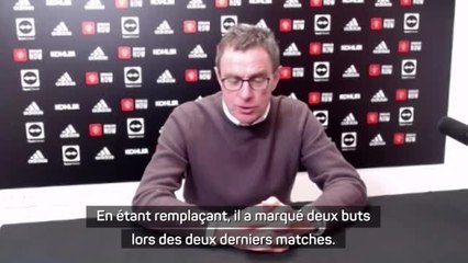 22e j. - Rangnick : "Rashford veut être plus souvent titulaire"