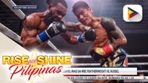 Pinoy boxer na si Mark Magsayo, wagi sa WBC Featherweight vs. Russel