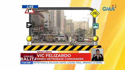 Panayam kay Vic Felizardo, MMDA Metrobase commander | UB