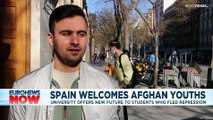 Madrid university offers young Afghan refugees prospect of a future in Spain