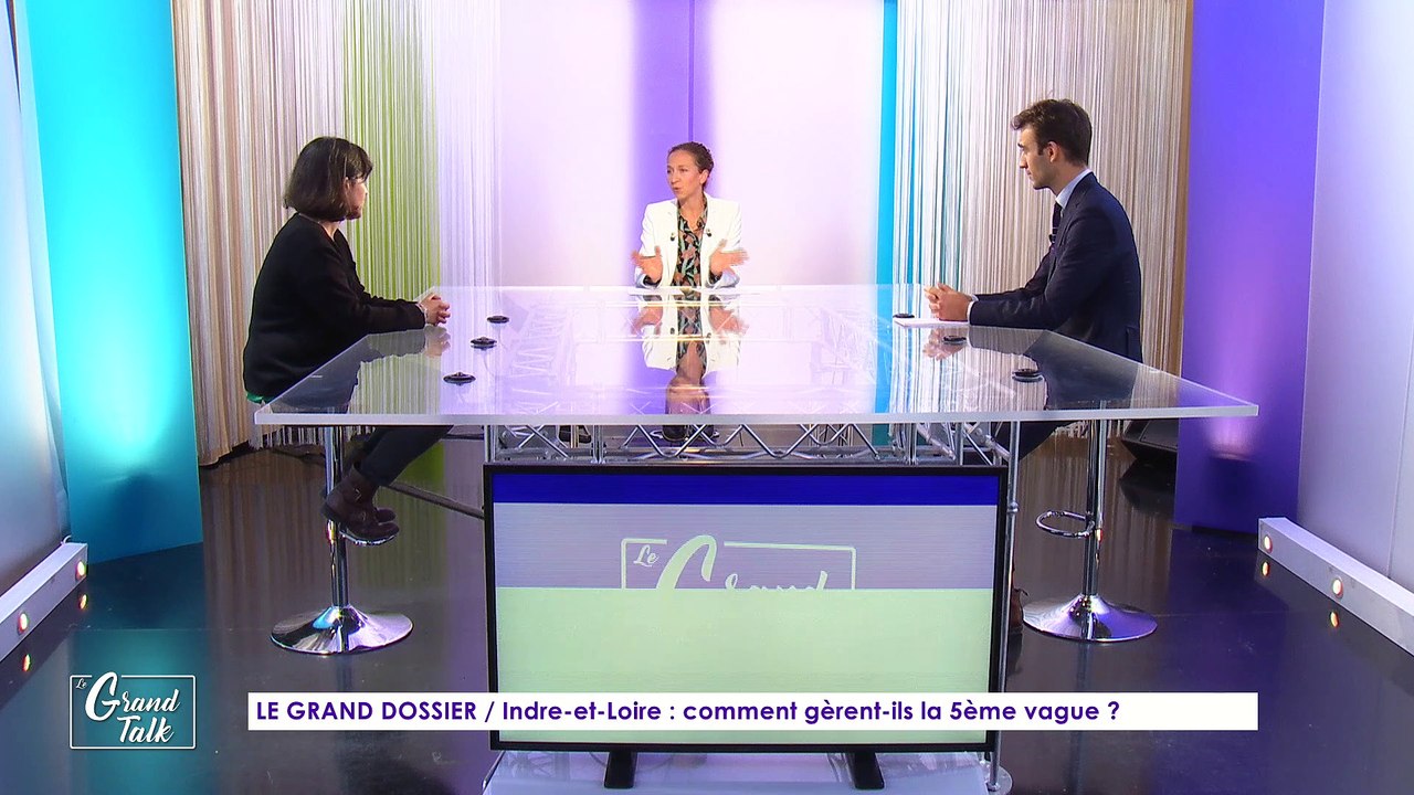 Le Grand Talk - 20/01/2022 - 2/3 - Indre-et-Loire : comment gèrent-ils la 5eme vague ?