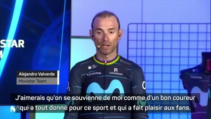 Movistar - Valverde sur sa retraite en fin de saison : "Si je commence à y penser..."
