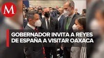 Alejandro Murat invita a reyes de España a festejos de la Guelaguetza en Oaxaca