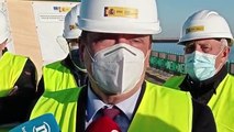 Luis Planas visita las obras del Canal del Páramo Bajo