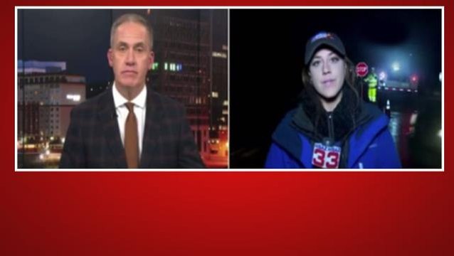 Canlı yayında muhabire jeep çarptı! Sözler, haber spikerinin boğazına düğümlendi