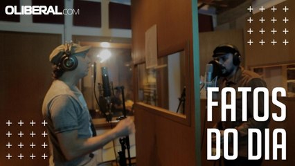 Veja o making off da gravação da música de Allex Ribeiro com Zeca Baleiro