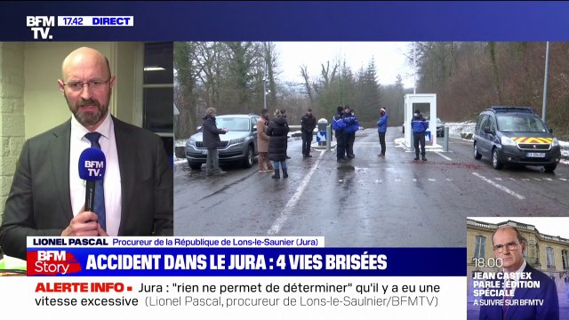 Lycéens tués dans le Jura: le procureur affirme qu'il est extrêmement probable que les passagers aient été entravés par leur ceinture de sécurité