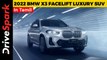 2022 BMW X3 Facelift Luxury SUV Launched In India | Details In Tamil