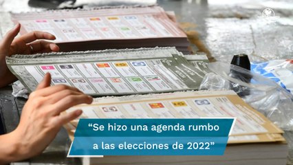 Busca Gobierno federal con INE garantizar elecciones en paz y con tranquilidad: SSPC