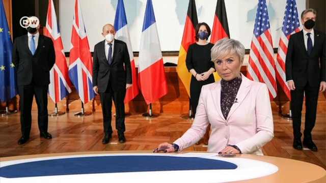 С какой ноги встанет Путин, или Как Байден грозит России катастрофой за атаку на Украину. DW Новости (20.01.2022)