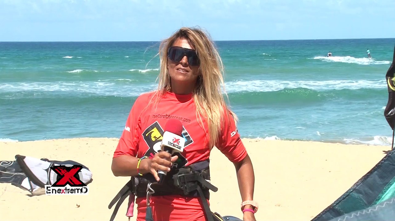 Samuela Mulé la multiatleta italiana nos saluda desde el #MasterOfTheOcean 2021 en #Cabarete