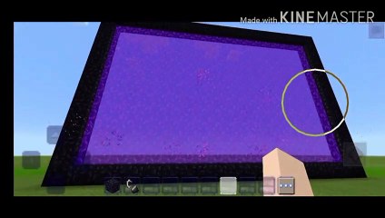 HOW TO MAKE A LARGE NETHER PORTAL IN CRAFTSMAN BUILDING CRAFT #8