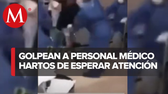 Captan pelea en hospital de Colima por largos tiempos de espera