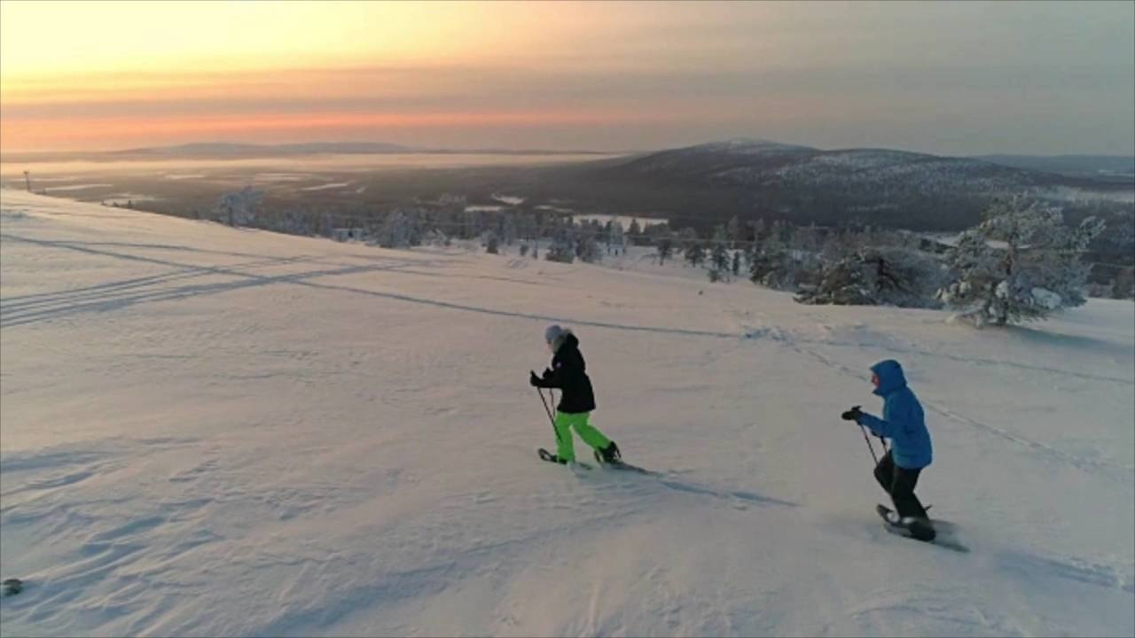 Learn to Snowshoe Among Red Rock Formations in...