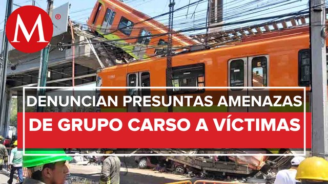 Familiares de víctimas de L12 del Metro de CdMx acusan amenazas para aceptar acuerdo reparatorio