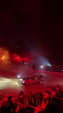 WRC Monte Carlo 2022 SS01 Epic Atmosphere Fans Loeb