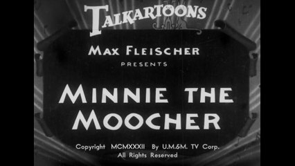 Betty Boop: Minnie The Moocher (1932)