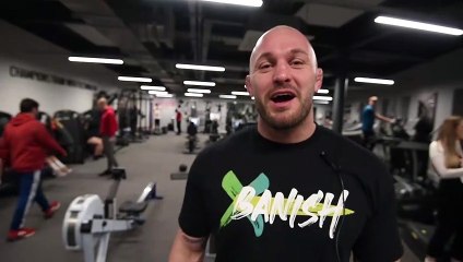 Former rugby player leads gym sessions