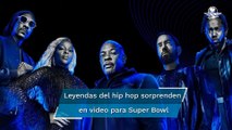 Super Bowl. Leyendas del hip hop aparecen en tráiler del show de medio tiempo