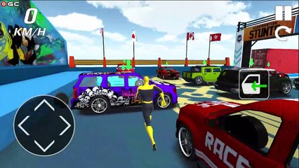 Spider Superhero Car Stunts - Car Driving Simulator / Android GamePlay #3