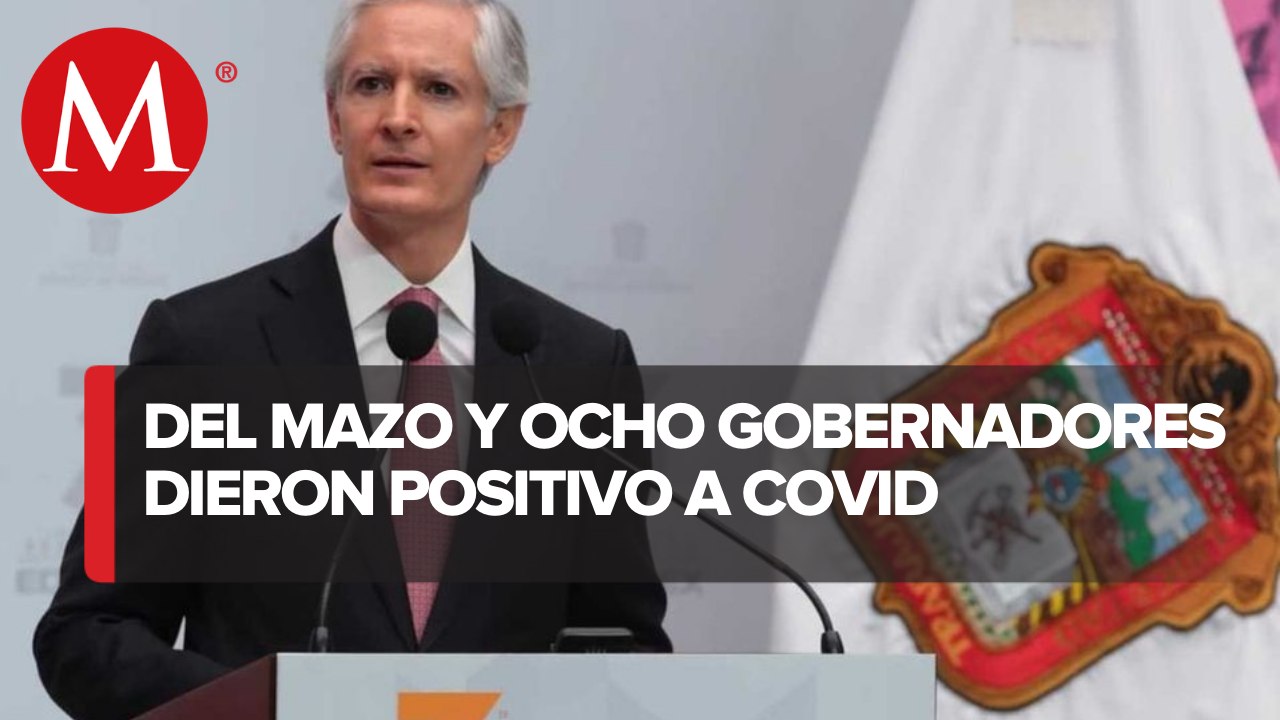 Ocho gobernadores dan positivo a covid-19 en lo que va del año
