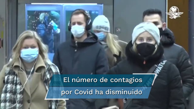 Contagios por ómicron comienzan a disminuir en Estados Unidos