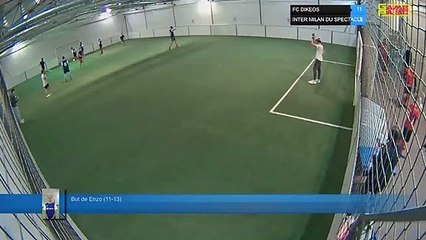 But de Enzo (11-13) - FC DIKEOS Vs INTER MILAN DU SPECTACLE - 20/01/22 20:00 - LIGUE 4