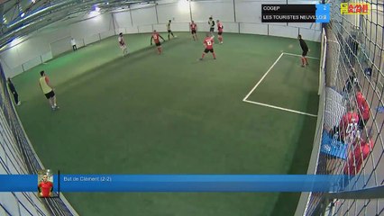 But de Clément (2-2) - COGEP Vs LES TOURISTES NEUVILLOIS - 20/01/22 21:00 - LIGUE 4