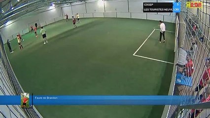 Faute de Brandon - COGEP Vs LES TOURISTES NEUVILLOIS - 20/01/22 21:00 - LIGUE 4 - Poitiers Game Parc