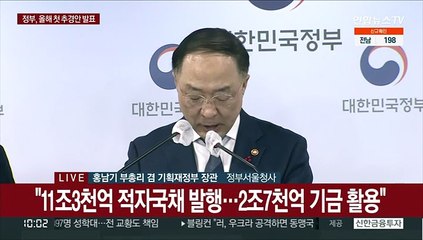 [현장연결] 홍남기 "14조 추경…소상공인 320만명에 300만원 추가 지급"