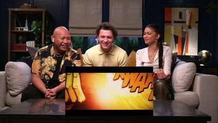 Spider-Man: No Way Home | Promo: Cast Trailer Reaction