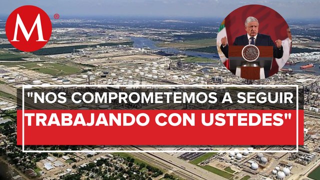 AMLO descarta despidos en Deer Park tras concretarse compra de refinería por Pemex