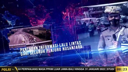 Live Pantauan Arus Lalu Lintas NTMC Pagi (21/1/2022)