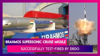 BrahMos Supersonic Cruise Missile Successfully Test-Fired By DRDO