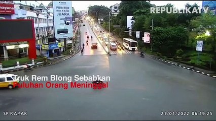 Kecelakaan Maut Truk Tronton Sebabkan Puluhan Orang Meninggal