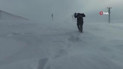 Güzeldere Geçidi'nde zor anlar