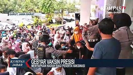 Hadiah Sepeda Motor Menanti Penerima Vaksin