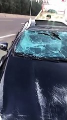 تعرض بشير التابعى نجم الزمالك السابق لحادث سير وأضرار بالغة فى سيارته