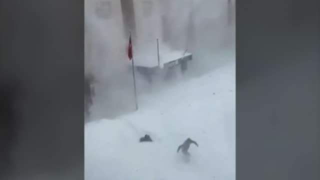 Salvan milagrosamente su vida tras ser sepultados por la nieve en Turquía