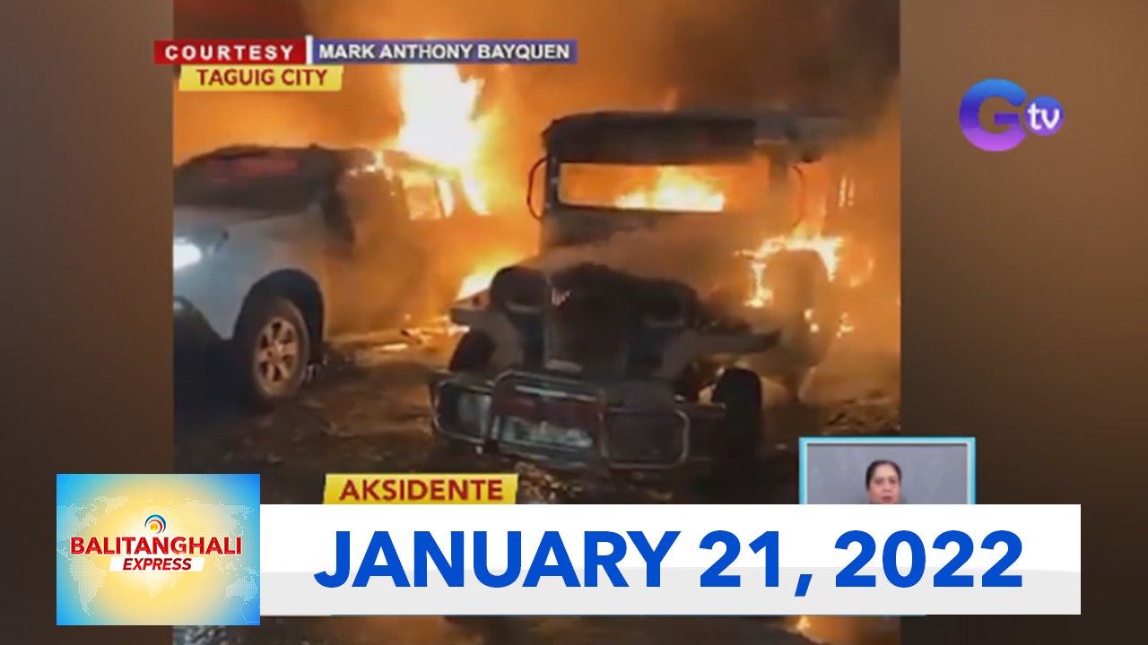 Balitanghali Express: January 21, 2022 [HD]