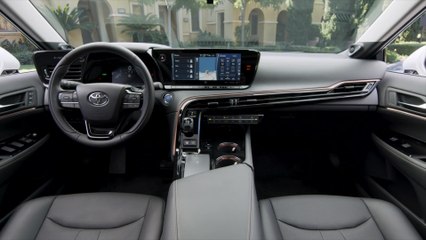 2021 Toyota Mirai Interior Design in Black Copper