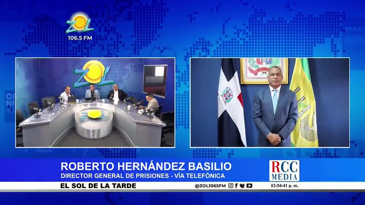 Roberto Hernández, Dir. Gral. de Prisiones ofrece detalles sobre el motín en cárcel Najayo-Hombres