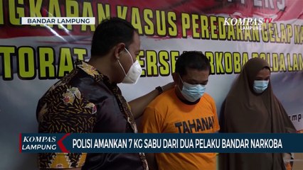 Polisi Amankan 7 Kg Sabu dari Dua Pelaku Bandar Narkoba