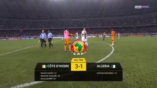 CAN 2021 - La Côte d'ivoire élimine l'Algérie, tenante du titre 3 - 1