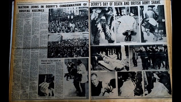 Derry Journal Bloody Sunday archive - Contemporary reports 1972