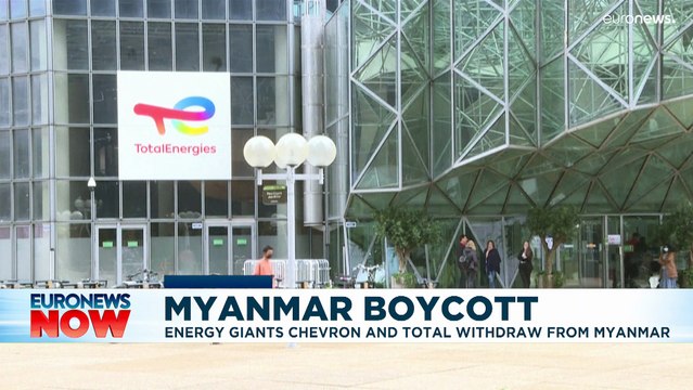Energy giants Total and Chevron leave Myanmar over human rights abuses
